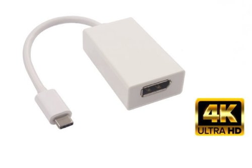 DINIC Adapter USB 3.2 Typ C Stecker/DisplayPort Buchse 4k bei 60Hz